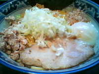 「温玉油そば（\800）」@兎に角 松戸店の写真