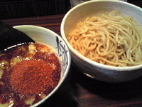 「辛辛魚つけめん中盛太麺変更（910円）」@麺処 井の庄の写真