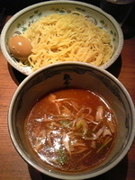 「味玉つけ麺（中盛） 850円」@創始麺屋武蔵の写真