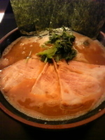 「チャーシュー麺（並,すべて普通） 750円」@九ツ家 本店の写真