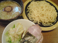 「醤油つけ麺+チャーシュー（2枚）」@仕込屋の写真