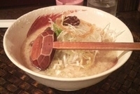 「ネギ銀白ラーメン」@ABCラーメン 銀座店の写真