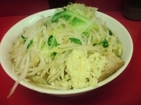 「小ラーメン（ニンニクマシ）」@ラーメン二郎 千住大橋駅前店の写真