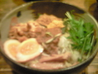 「油そば（700円）」@中華そば 椿の写真