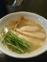 「鴨白湯麺」@づゅる麺 池田の写真