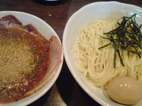 「特製うめやつけめん」@中華そば うめやの写真