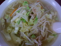 「タンメン（￥800）」@ラーメン中本 新宿店の写真