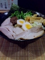 「特製油そば+中盛り」@つけめん処 桔梗の写真