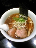 「鶏油魚紛ソバ」@我流旨味ソバ 地雷源の写真