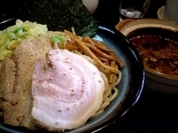 「焦がし醤油つけめん 大盛」@大黒屋本舗 春日部店の写真