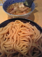 「つけめん 800円 +半チャーシュー 150円」@くり山の写真