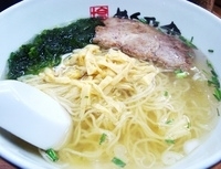 「塩ラーメン+あおさ2倍」@塩や めん乃介の写真