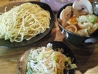 「つけ麺大（720円）・やすべえ特製（300円）・味玉（クーポン利」@つけ麺屋 やすべえ 池袋店の写真