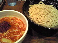 「辛つけ麺中盛あつもり（780円）」@あさか 麺工房、 朝霞本店の写真