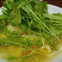 「農場らーめん野菜しお 680円」@麺工房 なめきの写真