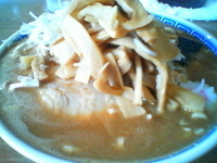 「中華そば+メンマ（￥700+￥100）」@本家大黒屋本舗 平井店の写真