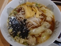 「ワンタン麺、焼餃子、水餃子」@独一処餃子 SUNAMO店の写真