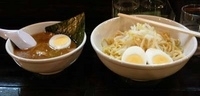 「つけめん+ゆでたまご」@麺屋 田蔵の写真