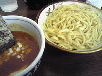 「辛いつけめん中盛あつもり（850円）」@つけめん 玉 本店の写真