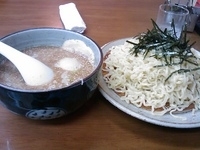 「味噌つけ麺@大盛り（半玉）」@らーめん源太 駅前館の写真