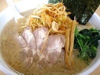 「ネギチャーシューメン」@横浜ラーメン 味濱家の写真