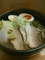 「こってりしろ八麺（中盛）」@旬麺しろ八の写真