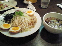 「つけ麺 くん卵付き」@真ごころラーメン竹の写真