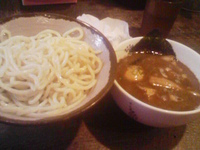 「味玉つけ麺770円+太メンマ150円」@つけめん あびすけ 日吉店の写真