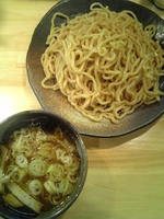 「醤油つけ麺」@つけ麺 なかむらの写真