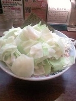 「ネギラーメン キャベツトッピング」@横浜らーめん 壱八家 本厚木店の写真