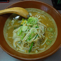 「味噌拉麺 600円」@四華郷の写真