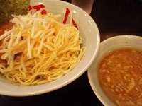 「豚骨醤油つけ麺（850円）+小ライス（100円）」@豚八の写真