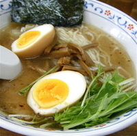 「味玉塩ラーメン（￥750）」@無添加らーめん舗 星の写真