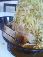 「野菜ラーメン並盛 ニンニク辛味、野菜マシ」@麺屋 一心の写真