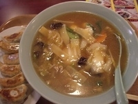 「五目そば+餃子」@中華一番家の写真