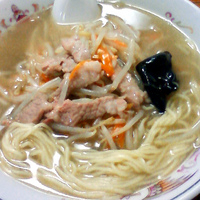 「もやしそば (600円)」@巴家の写真