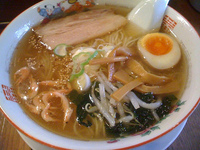 「特製塩ラーメン」@支那そば屋 蘭丸の写真