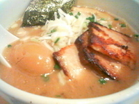 「豊潤・端麗MIXらーめん+まごころシール*（￥750）」@らーめんまごころの写真