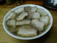 「肉そば」@坂内食堂 喜多方本店の写真