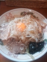 「油めん」@らーめん ぽっぽっ屋 水道橋店の写真