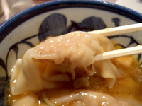 「ワンタンつけ麺」@三ツ矢堂製麺 中目黒本店の写真