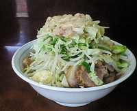 「大ラーメン」@ラーメン二郎 めじろ台法政大学前店の写真