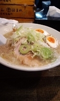 「味玉子ラーメン（玉子麺）」@こってりらーめん 誉の写真