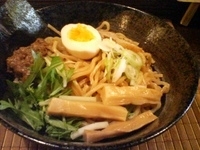 「油そば 中盛 750円」@つけめん処 桔梗の写真