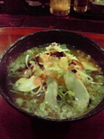 「とりそば（こってり味）」@小笠原塩ラーメン 海皇の写真