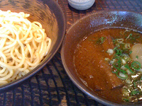 「味玉つけめん（850円）」@らーめん 瞠 恵比寿店の写真