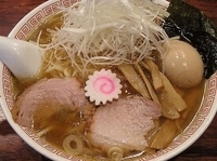 「中華そば 味玉入り（ねぎトッピング）」@中華めん処 道頓堀の写真