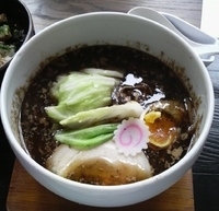 「焦がし味噌麺」@銀座 五行の写真