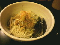 「冷やしなすの坦々麺」@鶴麺 鶴見本店の写真