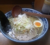 「塩ネギらーめん」@和風ラーメン シャリの写真